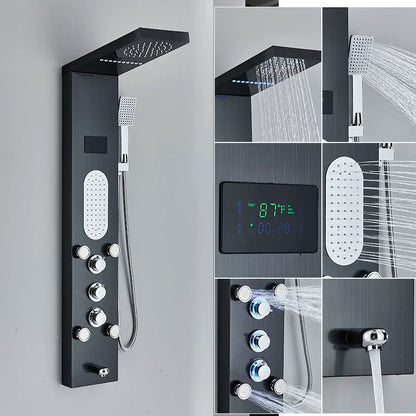 Cascade LED Shower Column