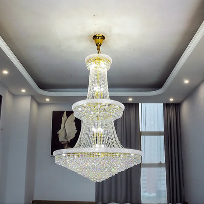 High Ceiling European-Style Chandelier