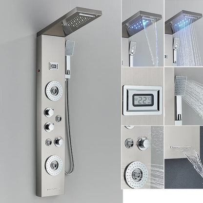 Cascade LED Shower Column