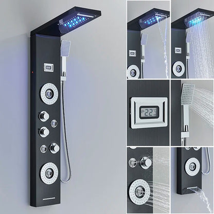 Cascade LED Shower Column