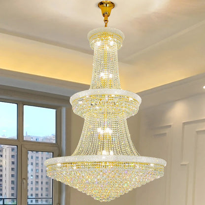 High Ceiling European-Style Chandelier